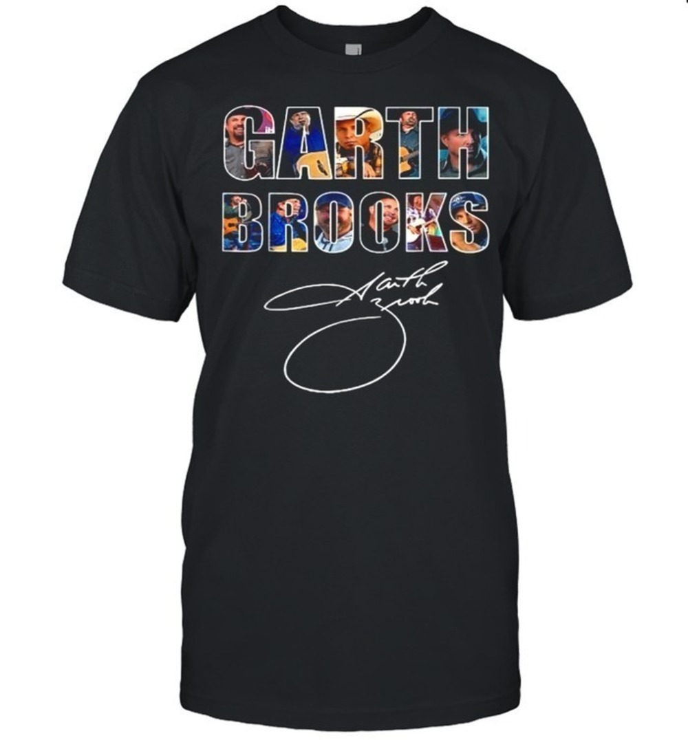 Garth Brooks Signature T-Shirt - T Shirt Classic